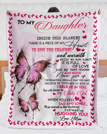 Special gift for your daughter blanket - from Mom