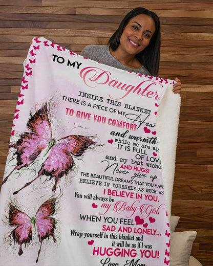 Special gift for your daughter blanket - from Mom
