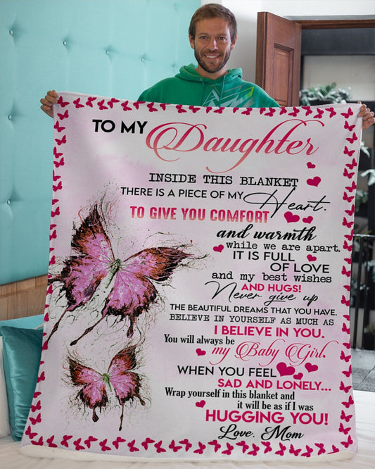 Special gift for your daughter blanket - from Mom