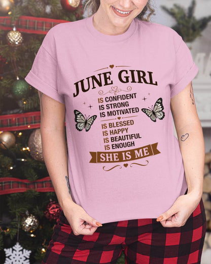 JUNE GIRL – FAITH, STRENGTH & BEAUTY - FOR WOMEN - TLEE06 (SKU2605-378-06)