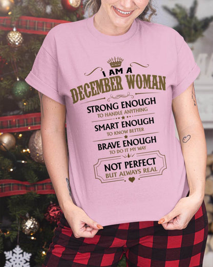 DECEMBER WOMAN – BOLD STRONG REAL - FOR WOMEN - TLEE12 (SKU2605-90-12)