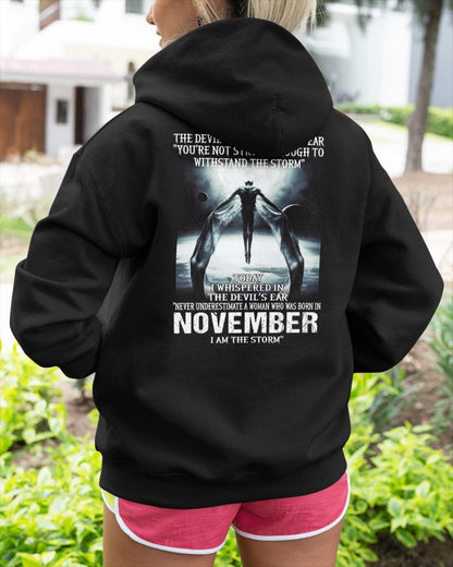 NOVEMBER - NEVER UNDERESTIUNDER A WOMAN - I AM THE STORM-FMA-(SKU-CHAUU-11)