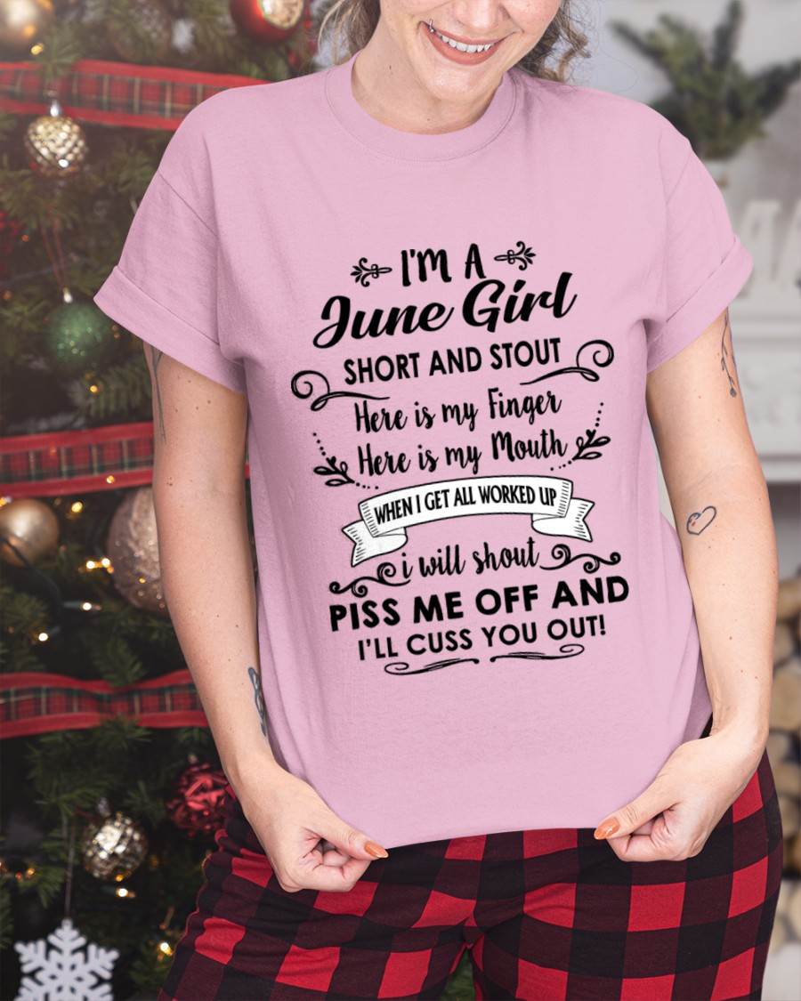 JUNE GIRL - WITH AN ATTITUDE YOU SHOULDN’T TEST - FOR WOMEN - TLEE06 (SKU2602-61-06)