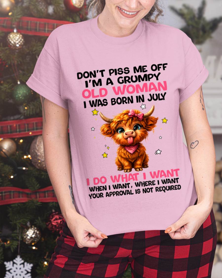 JULY GRUMPY LADY SHIRT - FOR WOMEN - TLEE07 (SKU2607-215-07)