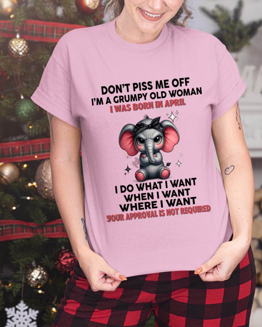 APRIL - I DO WHAT I WANT, WHEN I WANT, AND I DON’T NEED YOUR PERMISSION - FOR WOMEN - TLEE04 (SKU2602-185-04)