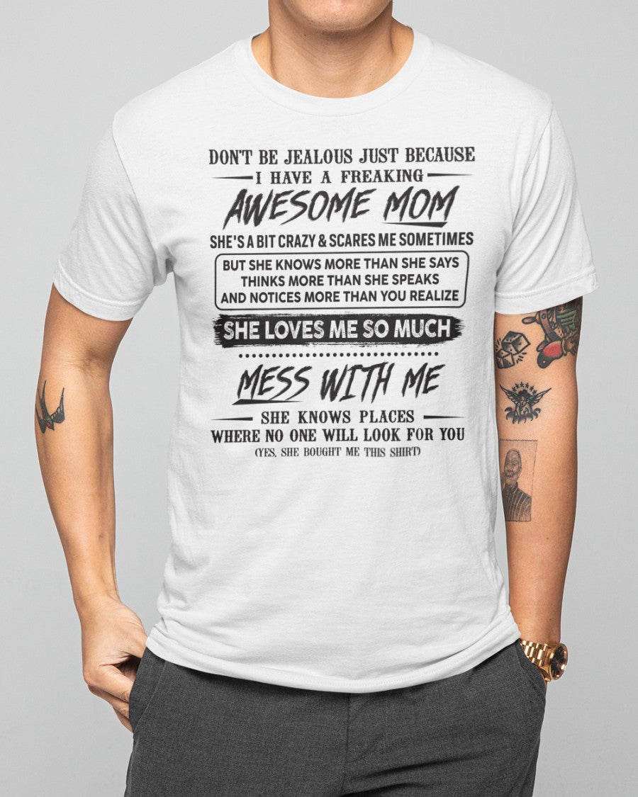 Awesome Mom - Perfect Gift For Your Son From Mom - TLEE00 (SKU TRI 03.03.03)