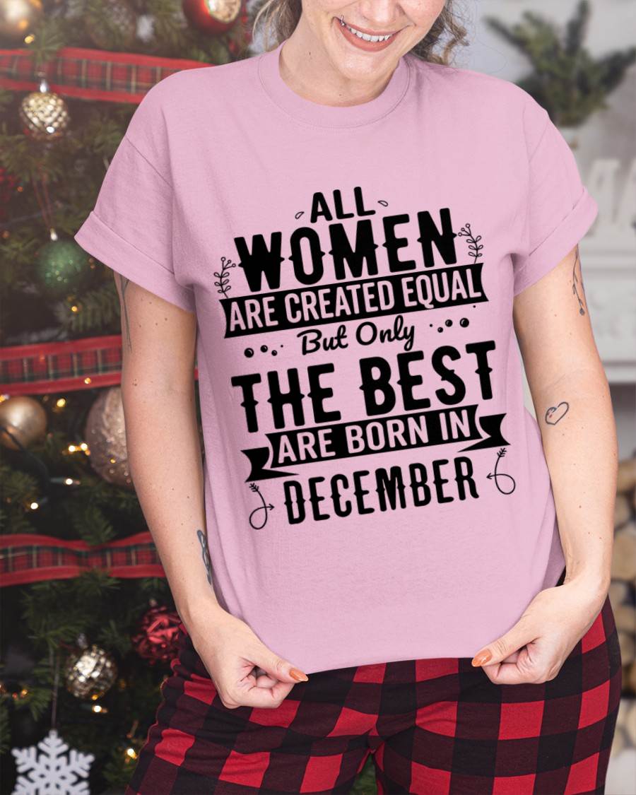 DECEMBER WOMEN ARE THE BEST KIND - FOR WOMEN - TLEE12 (SKU2605-398-12)
