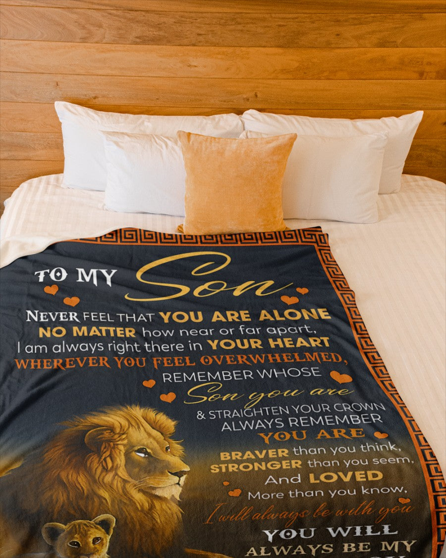 Special Gift For Your Son Blanket - From Mom (SKUB11-160)