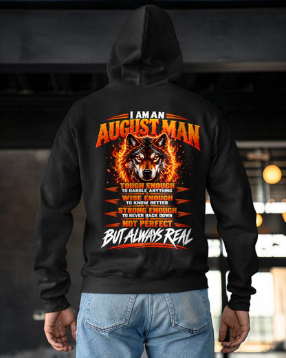 AUGUST – NOT PERFECT BUT ALWAYS REAL , WOLF SHIRT - FOR MAN - TLEE08 (SKU2610-56-08)