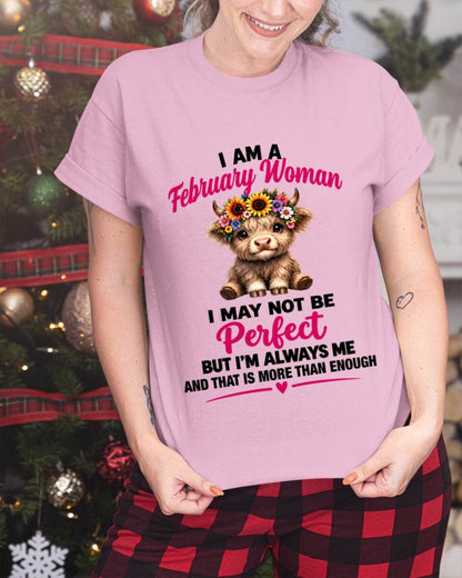 FEBRUARY WOMAN MORE THAN ENOUGH - FOR WOMEN - TLEE02 (SKU2609-84-02)