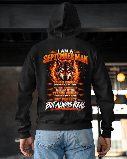 SEPTEMBER – NOT PERFECT BUT ALWAYS REAL , WOLF SHIRT - FOR MAN - TLEE09 (SKU2610-56-09)