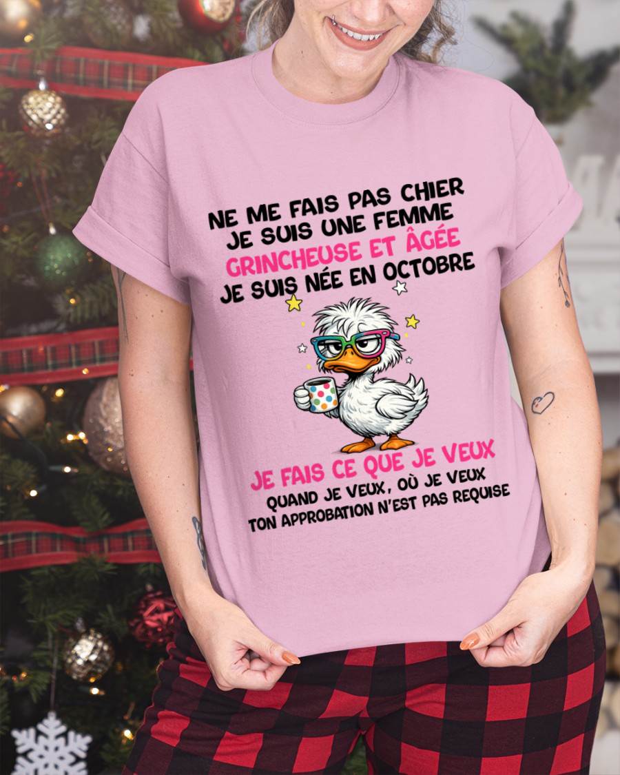 JE SUIS UNE FILLE D’OCTOBRE - POUR FEMME - TLEE10 (SKU2604-117-10)