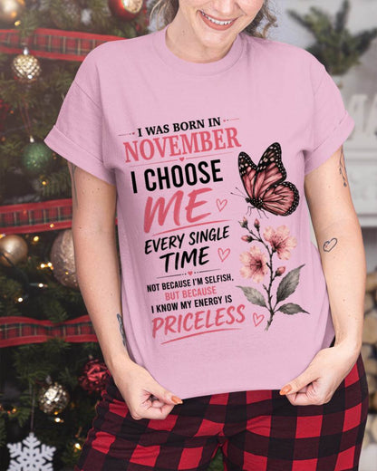 NOVEMBER QUEEN – I CHOOSE ME EVERY SINGLE TIME - FOR WOMEN - TLEE11 (SKU2606-02-11)