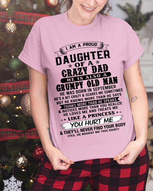 SEPTEMBER - PROUD DAUGHTER OF DAD - FROM DAD - TLEE09 (SKU2606-209-09)