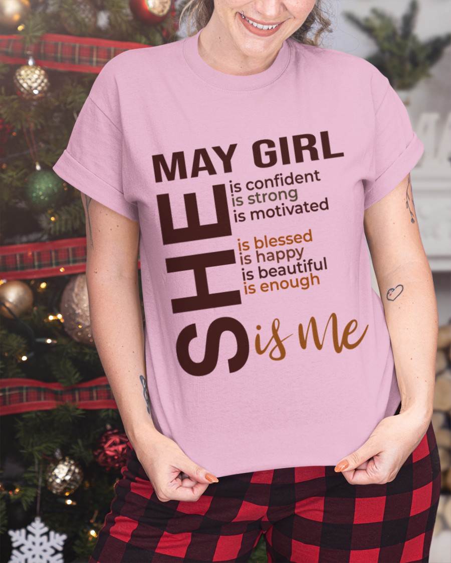 MAY BORN GIRL – CONFIDENT & STRONG - FOR WOMEN - TLEE05 (SKU2605-04-05)