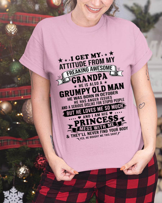 OCTOBER - BEST GRANDPA EVER - FROM GRANDPA - TLEE10 (SKU2607-346-10)