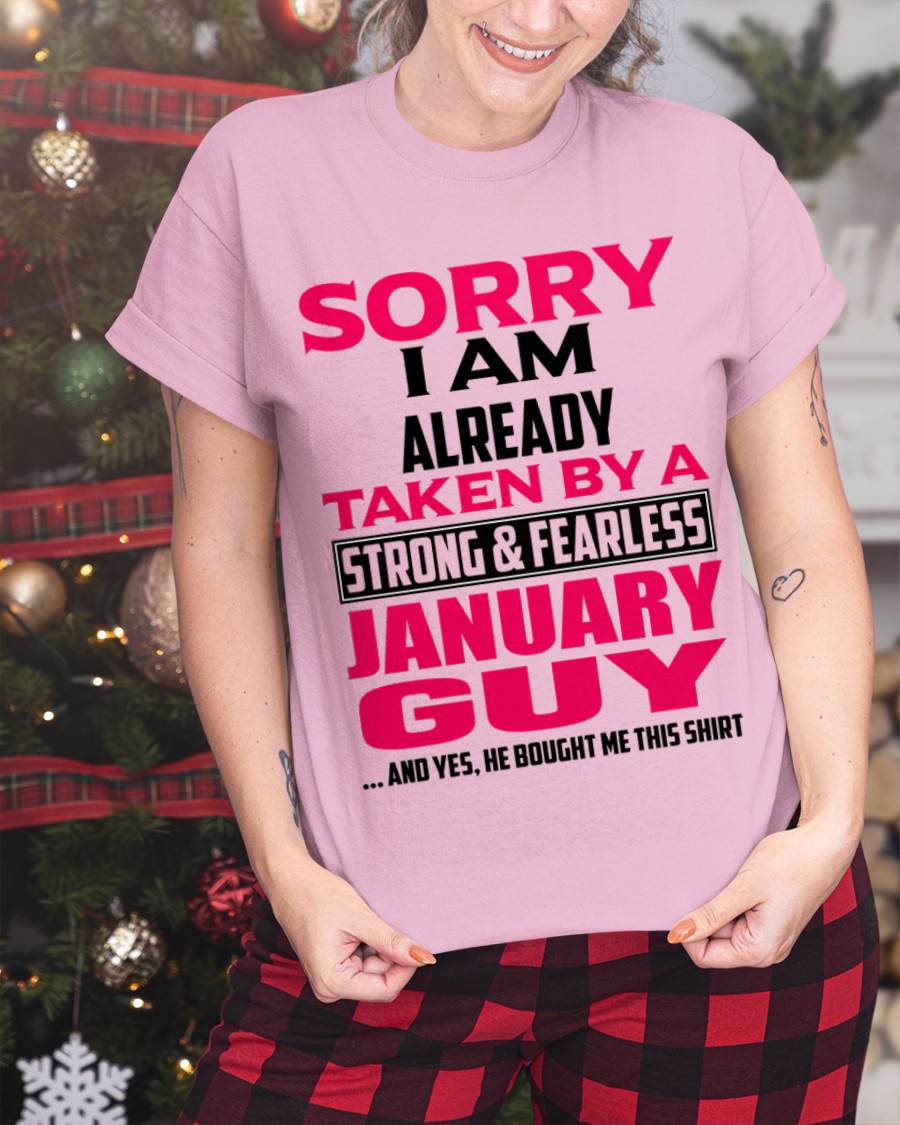 MY JANUARY GUY BOUGHT ME THIS SHIRT - FROM HUSBAND - TLEE01 (SKU2605-65-01)
