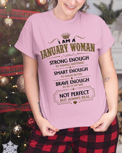 JANUARY WOMAN – BOLD STRONG REAL - FOR WOMEN - TLEE01 (SKU2605-90-01)