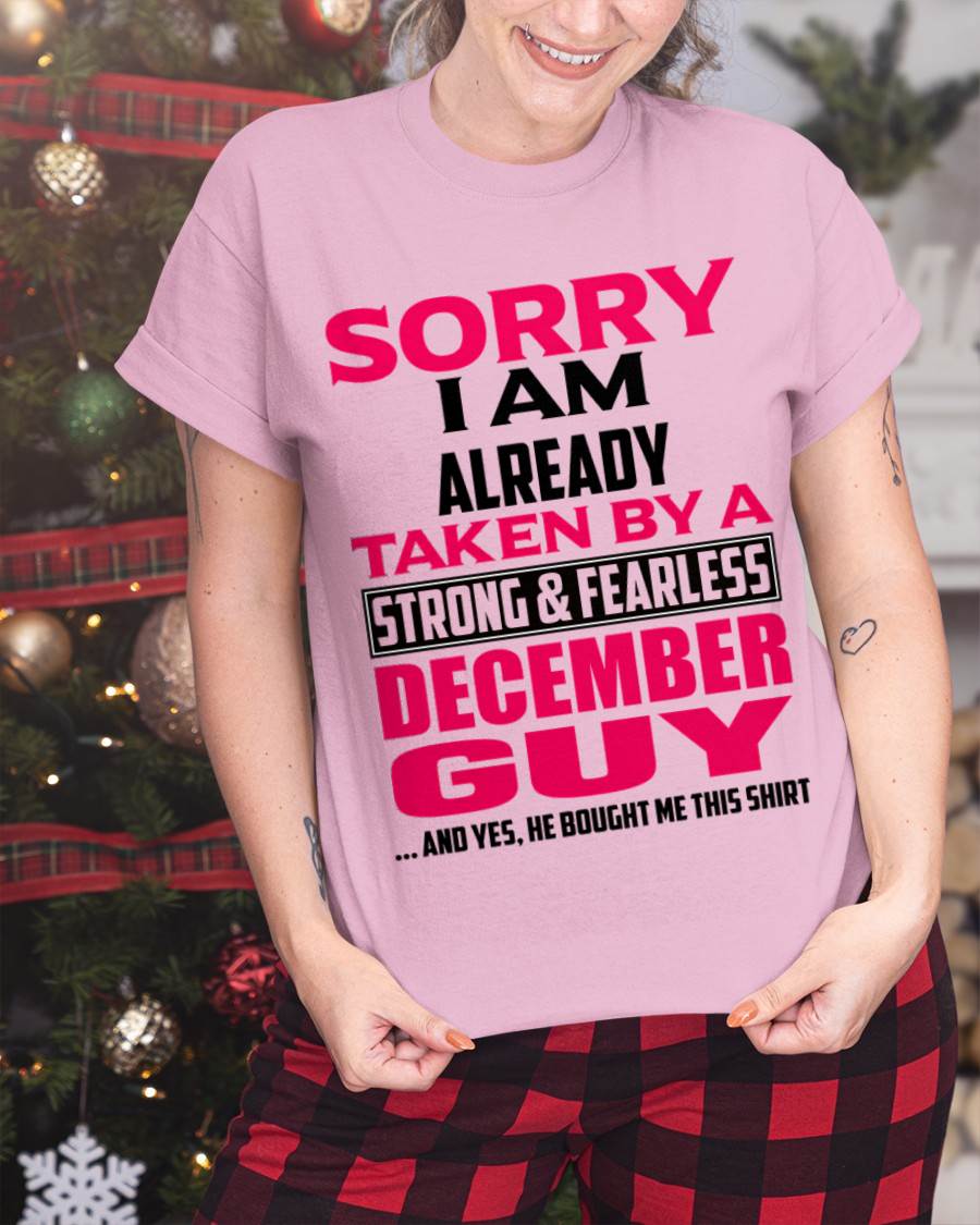 MY DECEMBER GUY BOUGHT ME THIS SHIRT - FROM HUSBAND - TLEE12 (SKU2605-65-12)