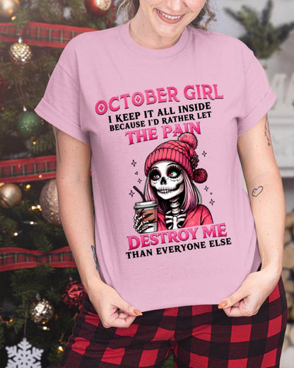 OCTOBER GIRL : KEEPING IT ALL INSIDE - FOR WOMEN - TLEE10 (SKU2606-106-10)