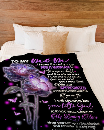 Special blanket for Mom - from daughter
