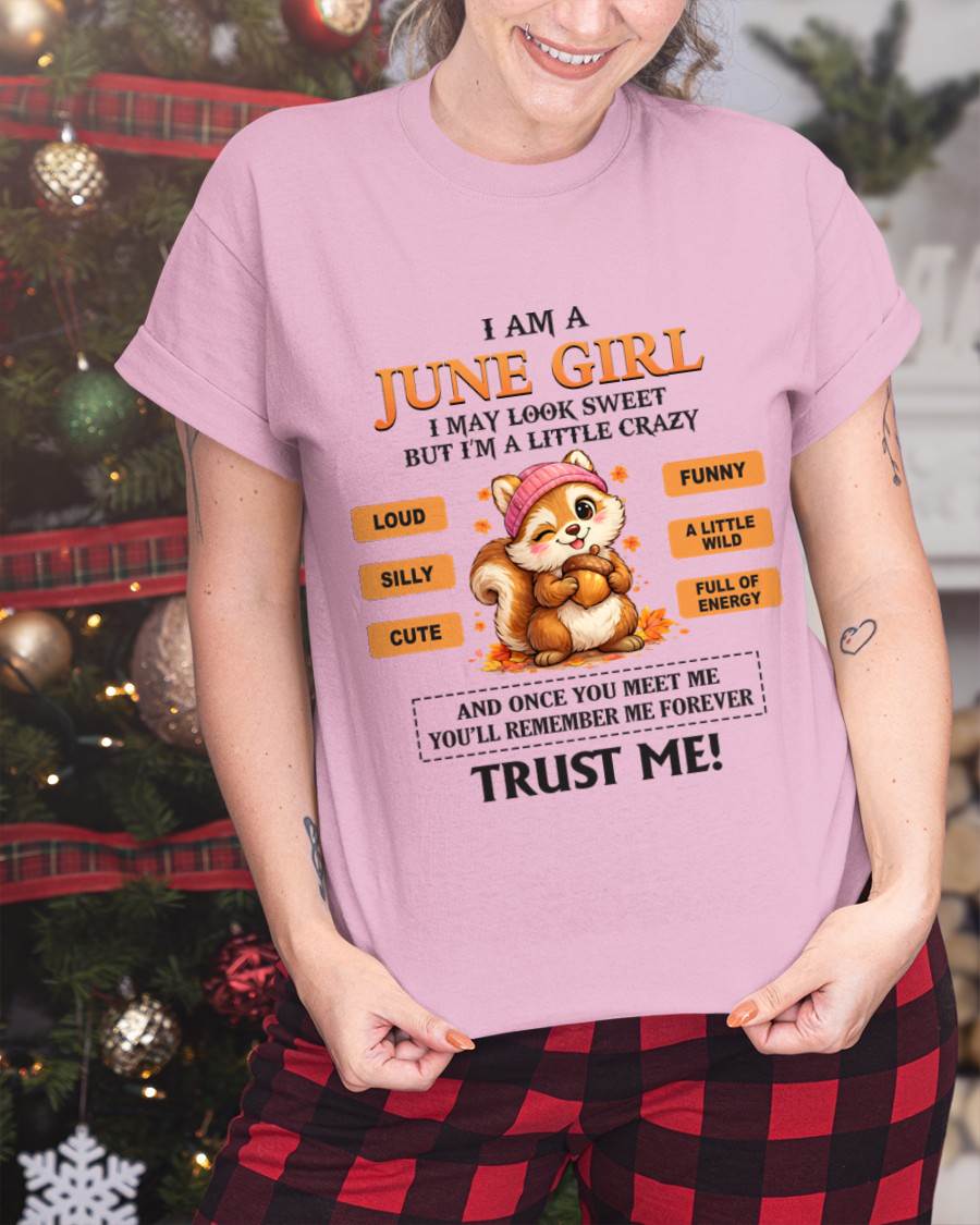 JUNE GIRL - SWEET BUT A LITTLE CRAZY AND FULL OF ENERGY - FOR WOMEN - TLEE06 (SKU2603-126-06)