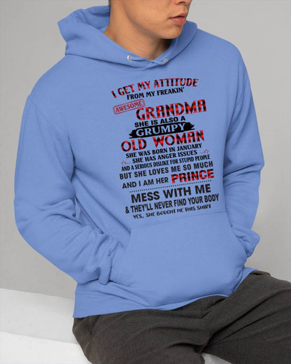 JANUARY - I GET MY ATTITUDE FROM MY FREAKIN’ AWESOME GRANDMA - FROM GRANDMA - TLEE01 (SKU2603-157-01)