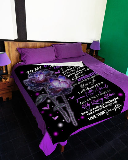 Special blanket for Mom - from daughter