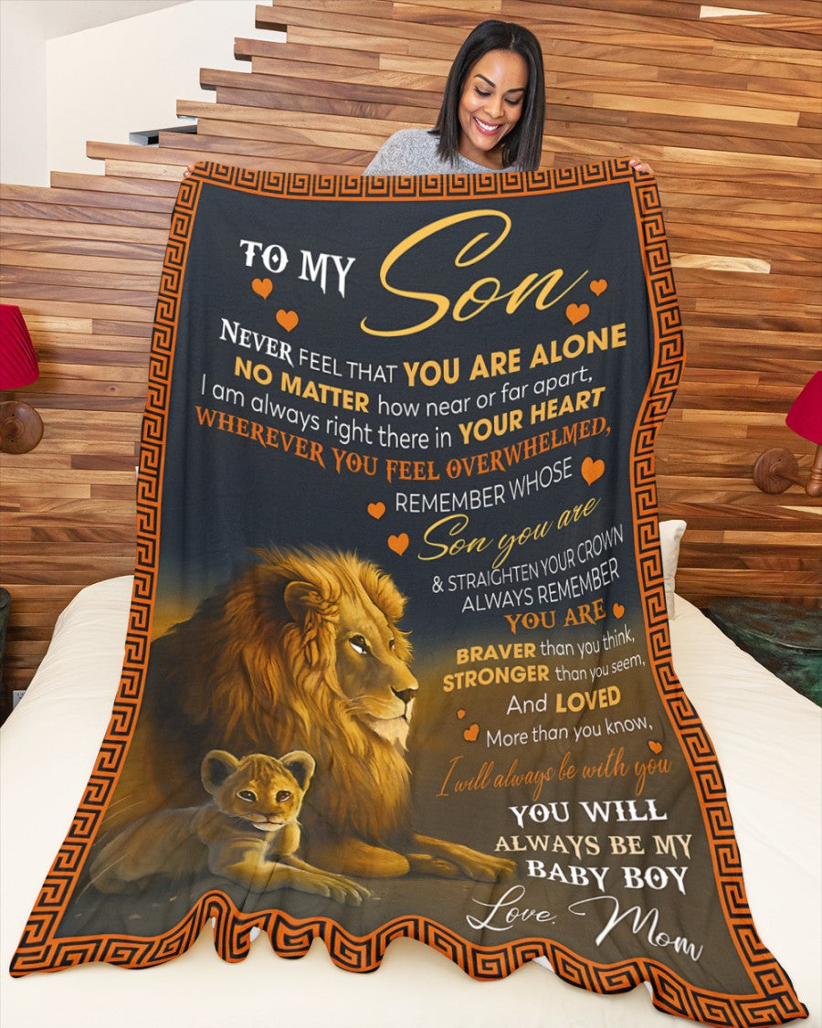 Special Gift For Your Son Blanket - From Mom (SKUB11-160)