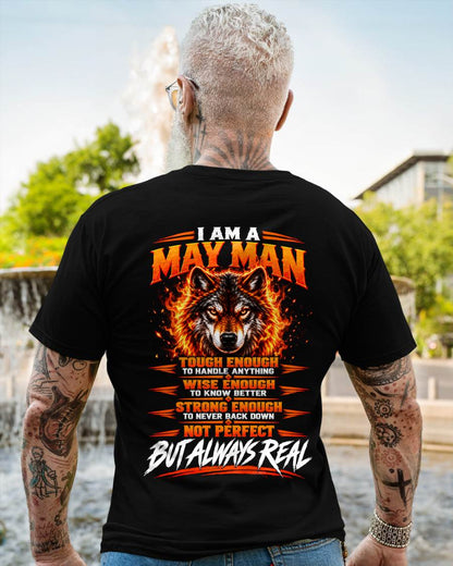 MAY – NOT PERFECT BUT ALWAYS REAL , WOLF SHIRT - FOR MAN - TLEE05 (SKU2610-56-05)