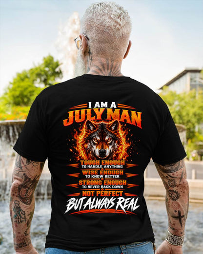 JULY – NOT PERFECT BUT ALWAYS REAL , WOLF SHIRT - FOR MAN - TLEE07 (SKU2610-56-07)