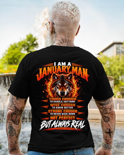 JANUARY – NOT PERFECT BUT ALWAYS REAL , WOLF SHIRT - FOR MAN - TLEE01 (SKU2610-56-01)