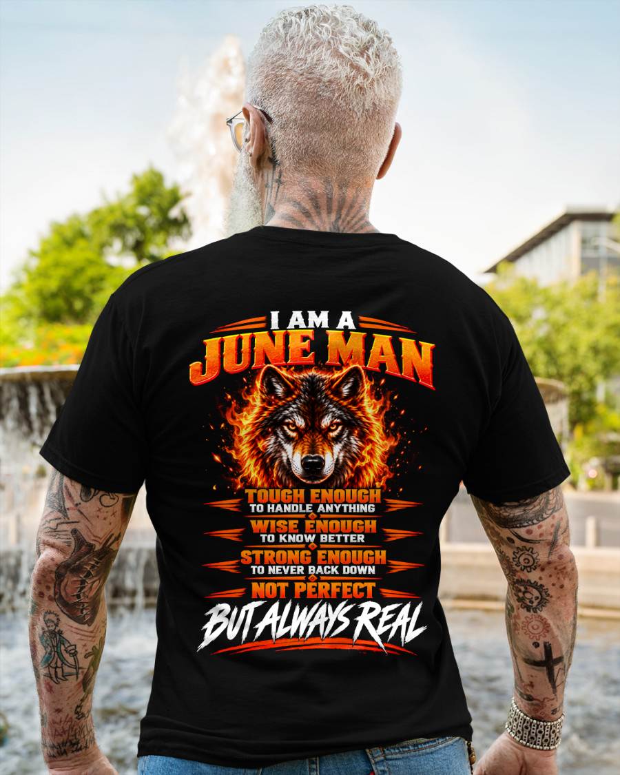 JUNE – NOT PERFECT BUT ALWAYS REAL , WOLF SHIRT - FOR MAN - TLEE06 (SKU2610-56-06)
