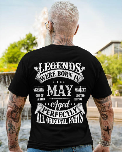 May - Legends Were Born In May Genuine Quality - Gift For Man - TLEE05 (SKU08-37-05)