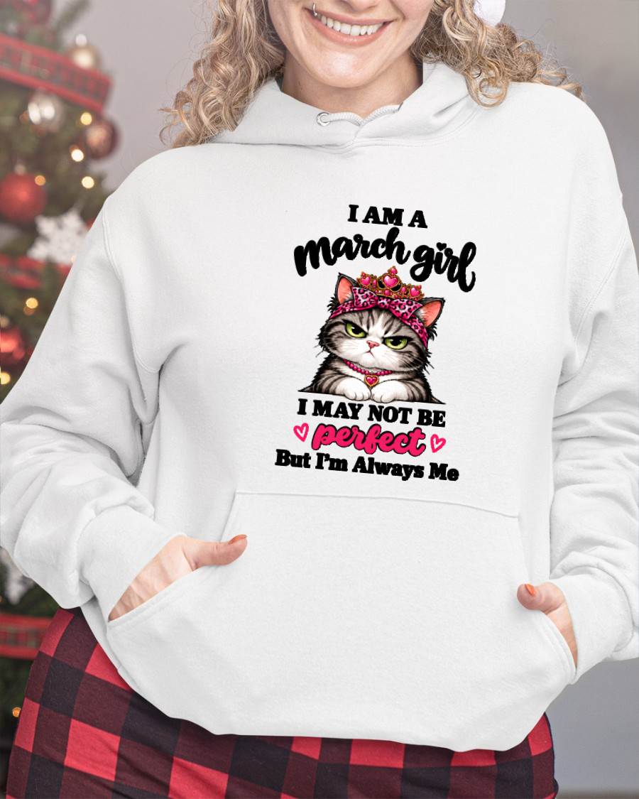 MARCH GIRL CAT SHIRT – ALWAYS ME - FOR WOMEN - TLEE03 (SKU2610-100-03)
