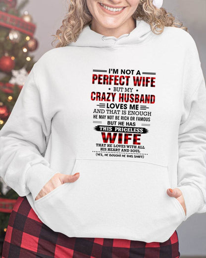 CRAZY HUSBAND LOVES ME WIFE SHIRT - FROM HUSBAND - TLEE00 (SKU2608-651-00)