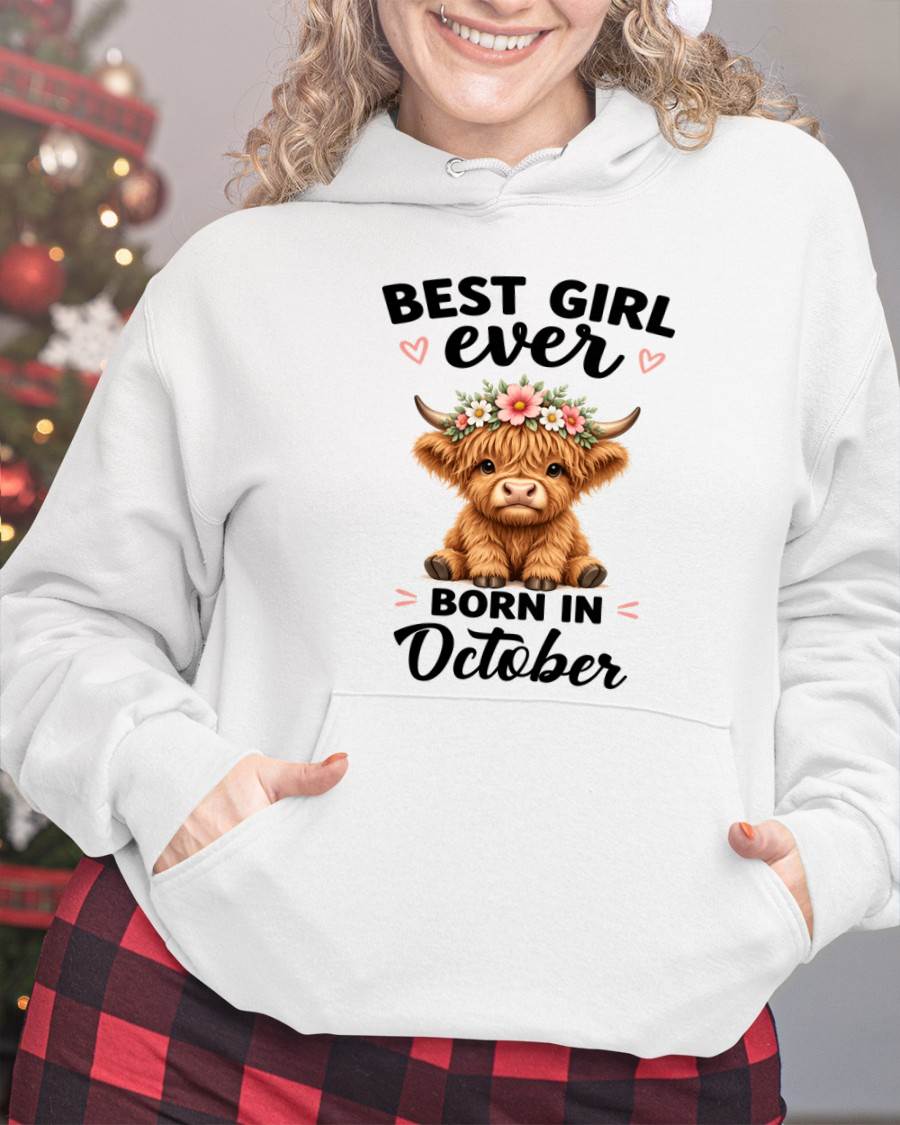 OCTOBER - BEST GIRL EVER - FOR WOMEN - TLEE10 (SKU2607-198-10)
