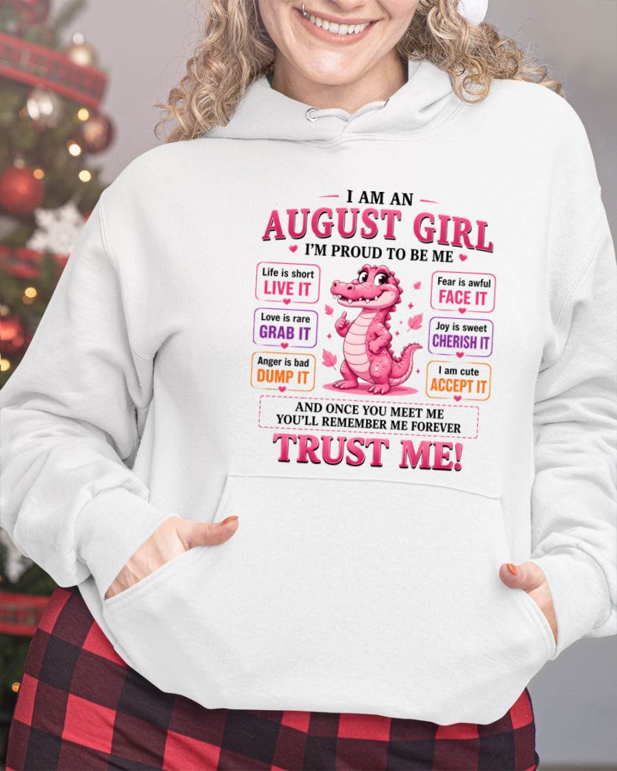 AUGUST GIRL CUTE ALLIGATOR TEE - FOR WOMEN - TLEE08 (SKU2607-236-08)