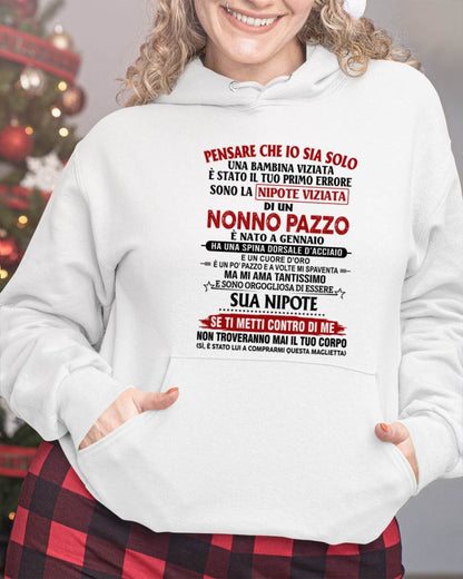 NONNO PAZZO NATO A GENNAIO - DAL NONNO - TLEE01 (SKU2605-333-01)