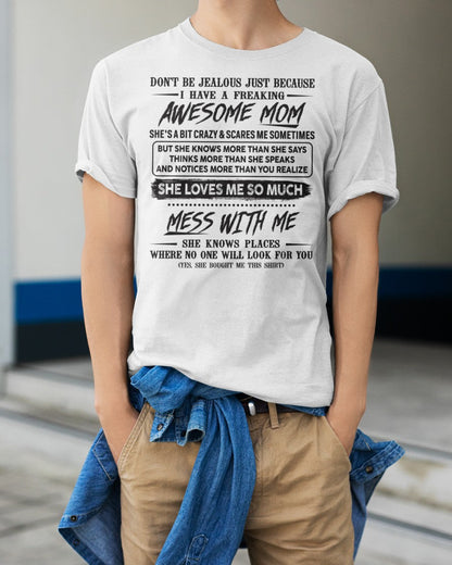 Awesome Mom - Perfect Gift For Your Son From Mom - TLEE00 (SKU TRI 03.03.03)