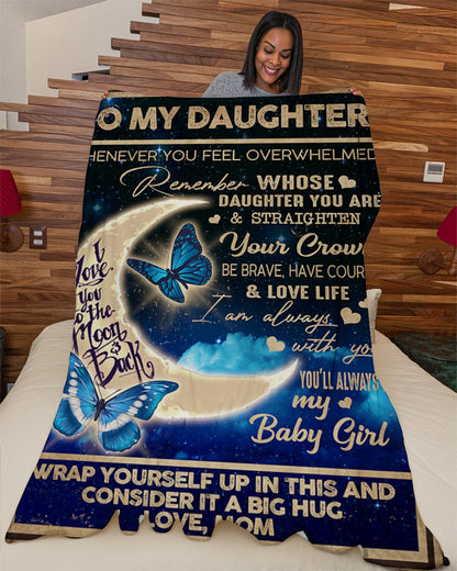 Special gift for Daughter - from Mom Blanket