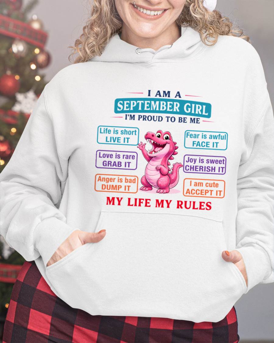SEPTEMBER GIRL – MY LIFE MY RULES - FOR WOMEN - TLEE09 (SKU2604-245-09)