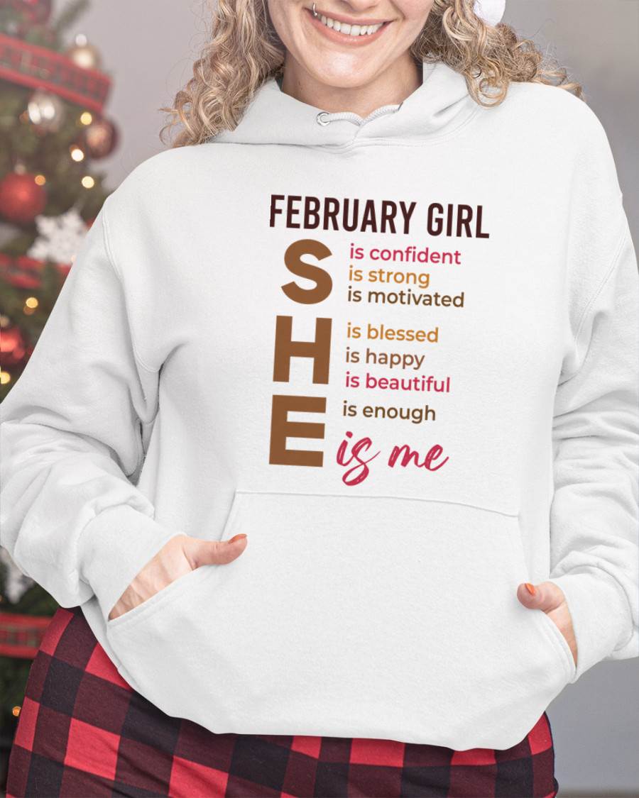 FEBRUARY GIRL - SHE IS ME - FOR WOMEN - TLEE02 (SKU2607-164-02)