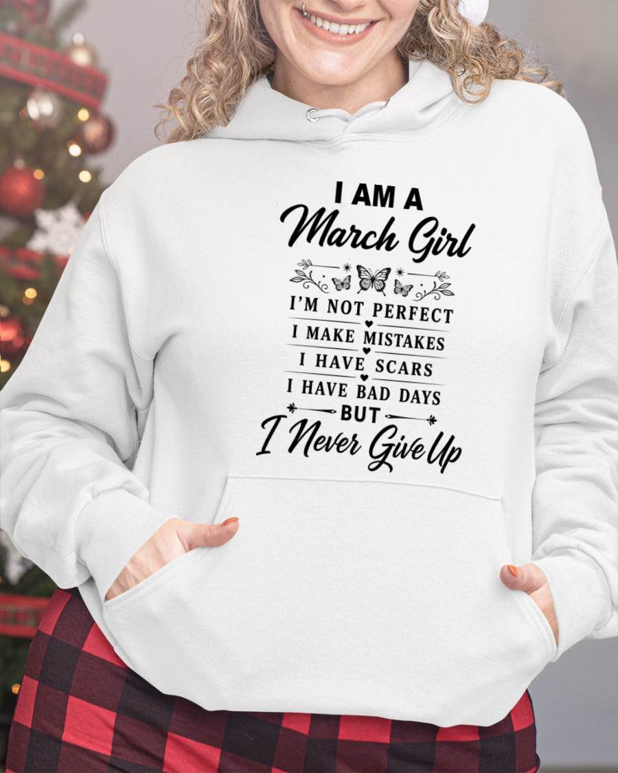 MARCH GIRL NEVER GIVE UP - FOR WOMEN - TLEE03 (SKU2606-378-03)