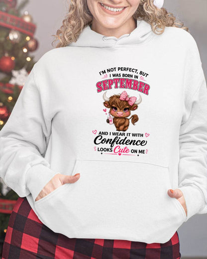 SEPTEMBER BORN CONFIDENCE TEE - FOR WOMEN - TLEE09 (SKU2608-118-09)