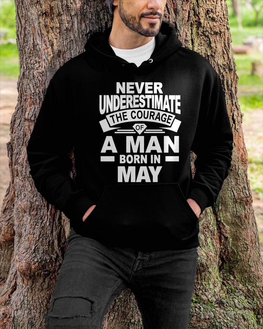 MAY BORN MAN : COURAGE STRENGTH & PRIDE - FOR MAN - TLEE05 (SKU2606-126-05)