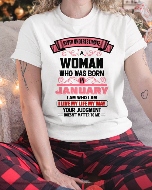 JANUARY - I AM WHO I AM — CONFIDENT, INDEPENDENT, AND UNAPOLOGETIC - FOR WOMEN - TLEE01 (SKU2602-91-01)