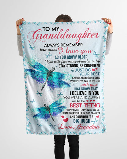 Special Gift For Your Granddaughter Blanket - From Grandma