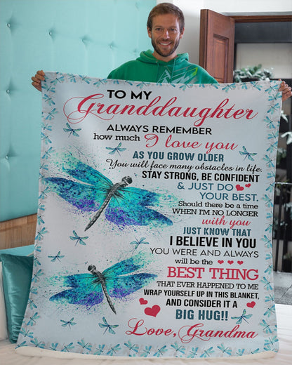 Special Gift For Your Granddaughter Blanket - From Grandma
