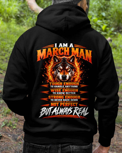 MARCH – NOT PERFECT BUT ALWAYS REAL , WOLF SHIRT - FOR MAN - TLEE03 (SKU2610-56-03)